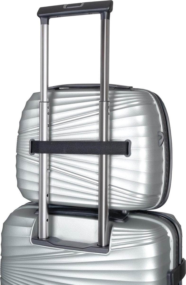 Collectie 02 + BC, Zilver metallic, Hardshell Beautycase