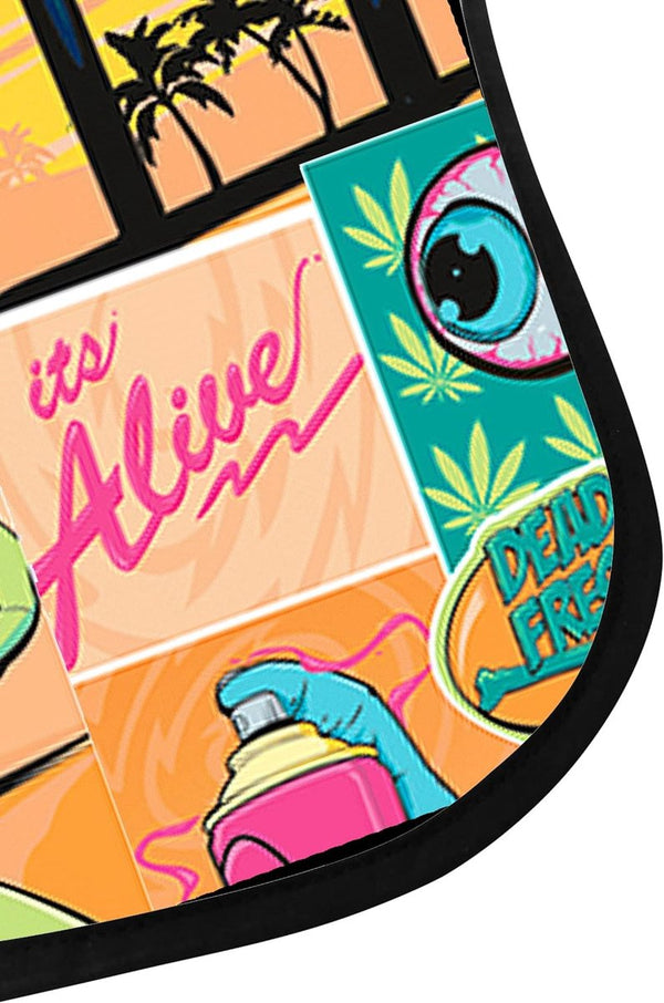 Kapperscape, originele Barbermood barbercape, cape, zwart en wit, professionele haardesign cape, snijcape, cape voor volwassenen, kappersbenodigdheden, kapperscape, zwart