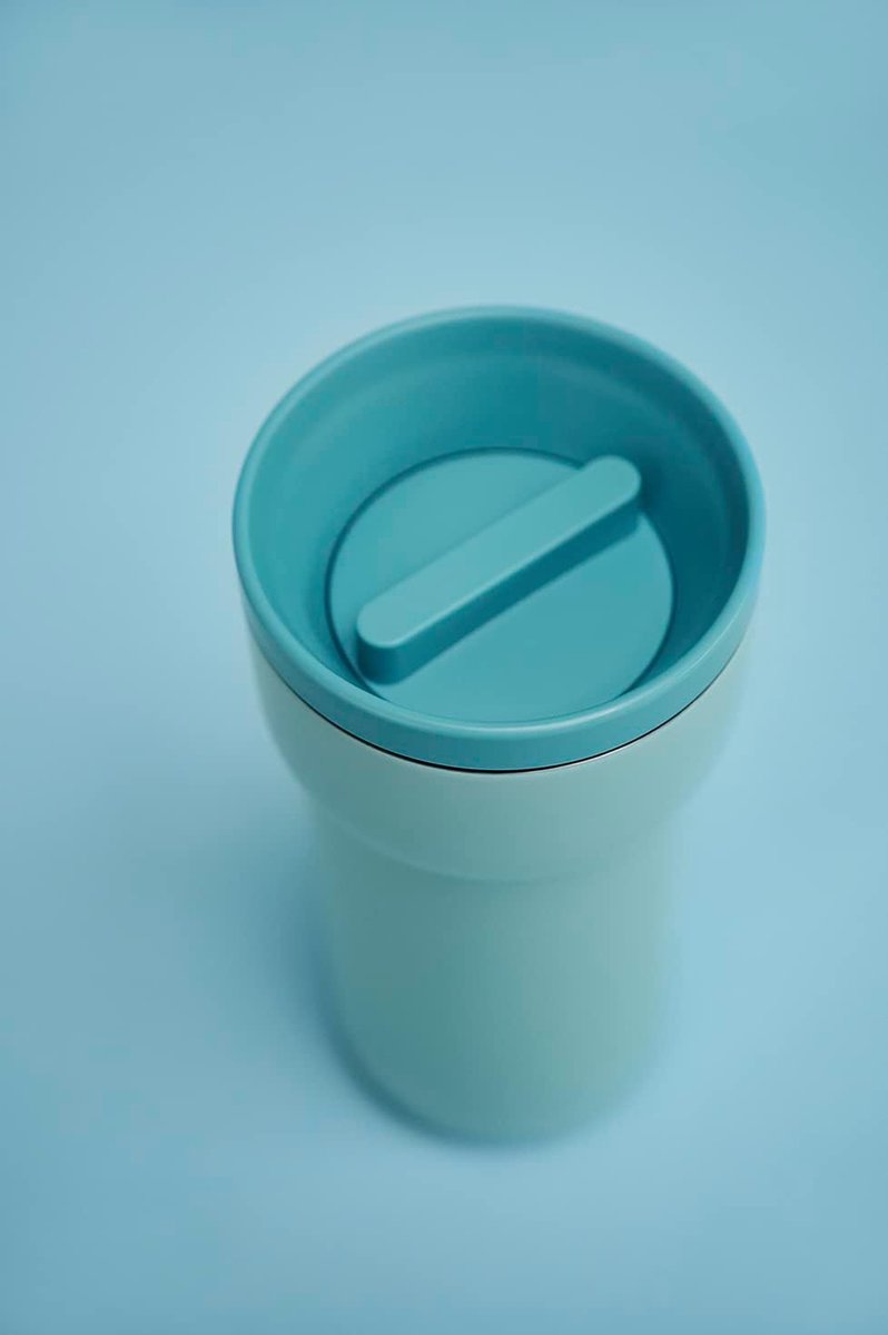 Thermosbeker Ellipse - 6 uur warm & 10 uur koud - thermobeker voor onderweg - geschikt als thee- en koffiekop om mee te nemen - past in alle bekerhouders - 475 ml