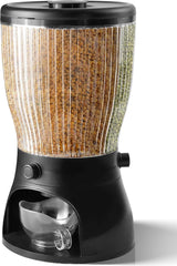 Graancontainer 5L, graandispenser en droogvoercontainer voor granen, rijst, bonen