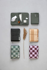 Babyluiertas met aankleedkussen en vak voor vochtige doekjes voor onderweg/Changing Pouch zwart