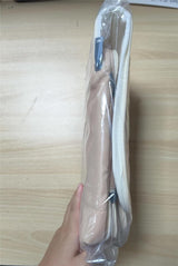 Toilettas voor dames en heren, toilettas voor kinderen, om op te hangen, make-uptas voor mannen, wastas voor vrouwen en meisjes, bruin (grande)