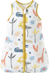 Slaapzak voor baby's, winter, jongens, babydeken, meisjes, slaapzakken, 1,5 tog dik, warme pyjama, kinderen, uniseks, slaapzak, beige, 6-12 maanden