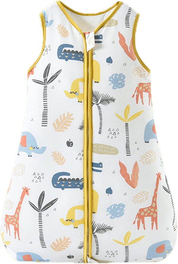 Slaapzak voor baby's, winter, jongens, babydeken, meisjes, slaapzakken, 1,5 tog dik, warme pyjama, kinderen, uniseks, slaapzak, beige, 6-12 maanden