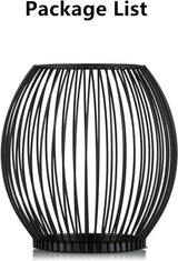 Moderne eenvoudige ijzeren kandelaar, romantische bruiloft creatieve kandelaar, romantische dinerhuisdecoratie, 14 cm x 16 cm