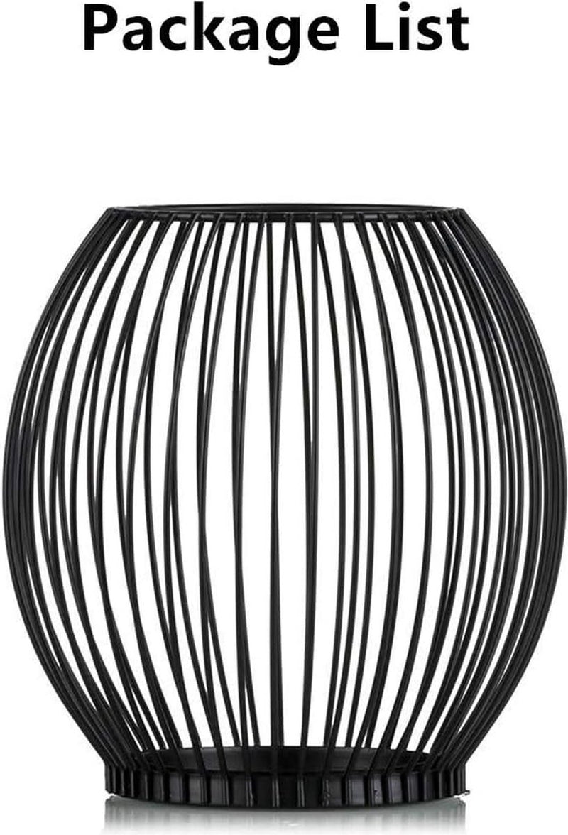 Moderne eenvoudige ijzeren kandelaar, romantische bruiloft creatieve kandelaar, romantische dinerhuisdecoratie, 14 cm x 16 cm