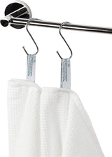 Set van 10 zeepdoekjes wafel piqué, 100% katoen, 30x30 cm, wit