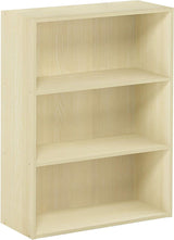 Pasir 3-laags open plank, boekenkasten, stoombeuken, 57,7 (breedte) x 80 (hoogte) x 24,1 (diepte) cm
