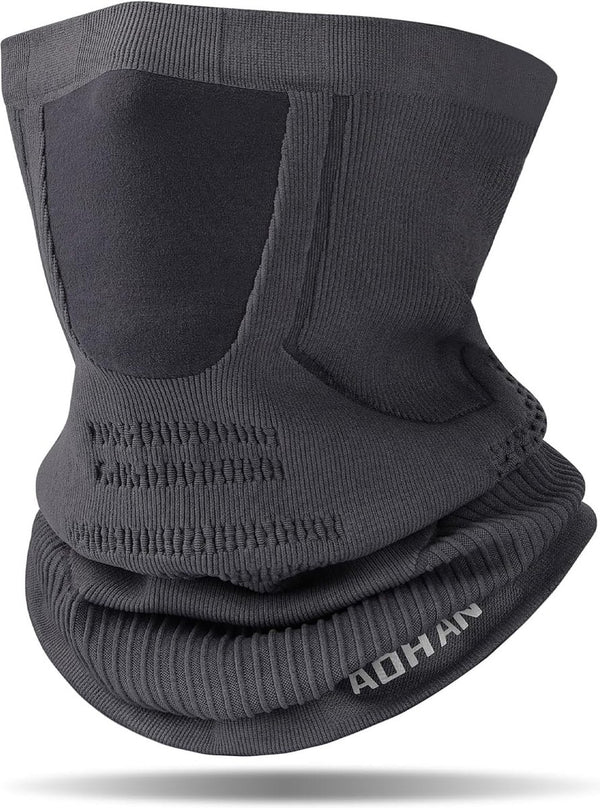 Colsjaal voor dames en heren, ademend, elastisch gezichtsmasker, fietssjaal, winddicht, motorfiets, bandana, nekwarmer, sport, loopsjaal