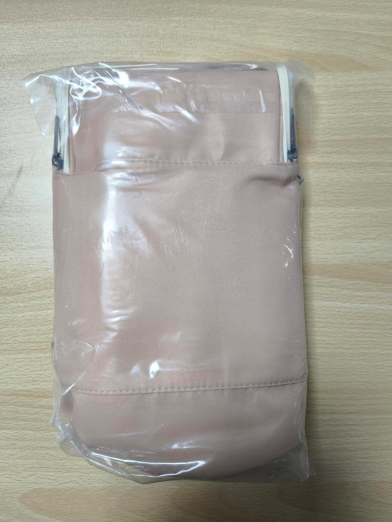 Toilettas voor dames en heren, toilettas voor kinderen, om op te hangen, make-uptas voor mannen, wastas voor vrouwen en meisjes, bruin (grande)