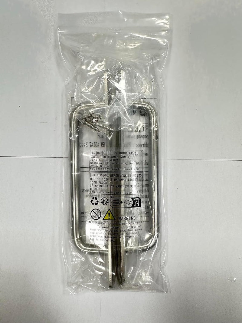 2 stuks schuifdeurgrepen, roestvrij stalen deurgrepen, schuurdeurgrepen, schuifdeurgreep met plaat, tuindeurgrepen voor kast, schuurdeuren, schuifdeurgrepen