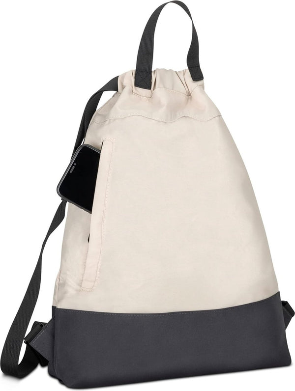 Gymtas voor dames en heren, nr. 7, tas, kleine rugzak met binnenzak, duurzaam, buitenzak voor snelle toegang