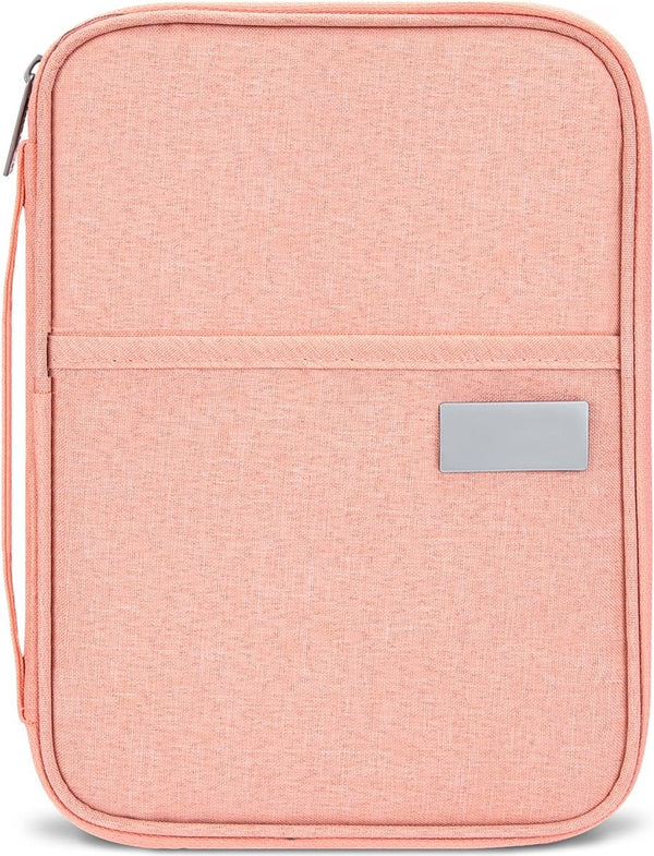 Paspoorttas Paspoorthoes Familiereisportemonnee Waterdichte reisorganisator voor opslag Creditcards ID Instapkaarten Tickets, roze, Klassiek