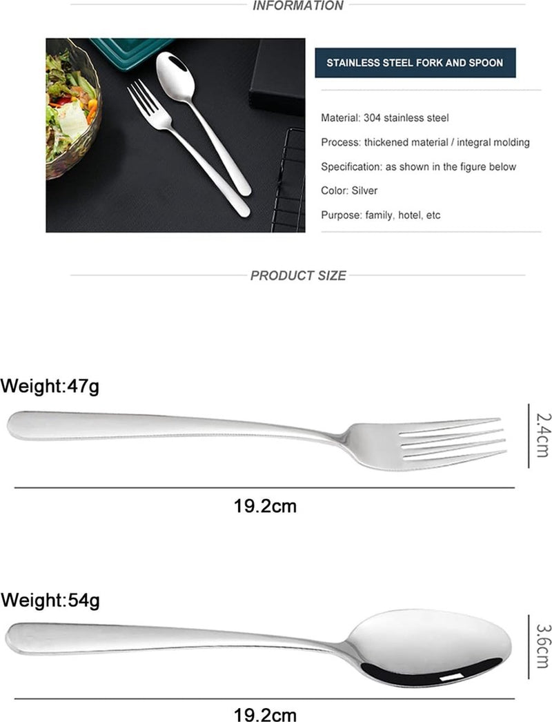 18/10 eetlepel, roestvrij staal, soeplepel, koffielepel, tafel, diner, lepel, tafelservies, bestekset voor thuisgebruik, keuken, restaurant (12 stuks)