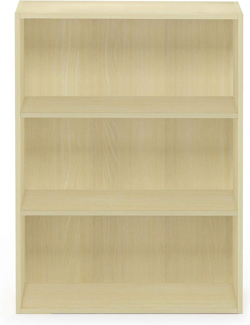 Pasir 3-laags open plank, boekenkasten, stoombeuken, 57,7 (breedte) x 80 (hoogte) x 24,1 (diepte) cm