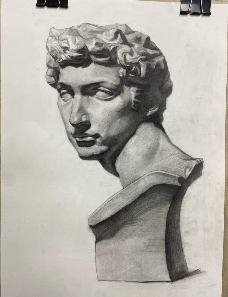 Spiraalgebonden schetsblok, schetsboek, A3 180 g/m² 50 vellen. Tekenblok voor kunstenaars. Ideaal voor het atelier, school of thuis