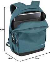 Handbagage-rugzak maat M, voldoet aan IATA-normen voor handbagage, bagage-serie Kick Off: praktische rugzak voor vakantie en sport, 006917, 40 cm, 17 liter, petrol, Rucksack M (40 cm/17 Liter)