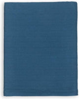 Originele sprei, tijdloos visgraatdesign, 150 x 220 cm, verrekijker, 100% biologisch katoen, zomerdeken, bankdeken, katoenen deken, bedsprei