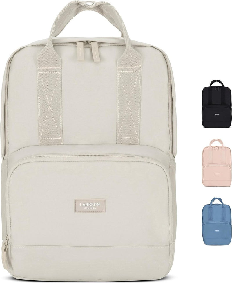 Rugzak voor dames en heren, nr. 6, dagrugzak met 16 inch laptopvak, rugzakken voor stad, school, business, schoolrugzak, meisjes, tieners, waterafstotend